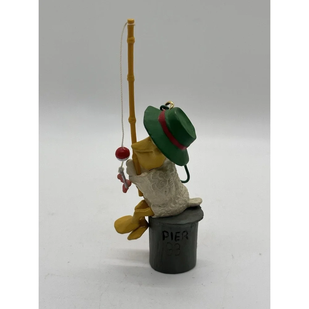Hallmark Keepsake Pelican‎ Fills the Bill Fishing Ornament 1993 Dated No Box